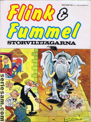 Flink och Fummel 1973 nr 2 omslag serier