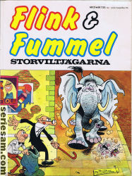 Flink och Fummel 1973 nr 2 omslag serier Flink och Fummel 1973 nr 2 omslag serier