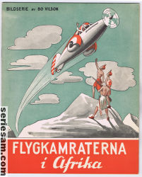 Flygkamraterna i Afrika 1943 omslag serier