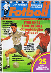 Fotboll 1973 nr 4 omslag serier