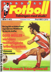 Fotboll 1973 nr 7 omslag serier