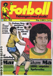 Fotboll 1974 nr 1 omslag serier