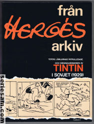 Från Hergés arkiv 1975 omslag serier