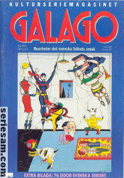 Galago 1985 nr 8/9 omslag serier