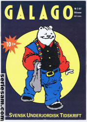 Galago 1987 nr 14 omslag serier