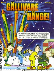Gällivare och Hänge! 1999 nr 2 omslag serier Gällivare och Hänge! 1999 nr 2 omslag serier