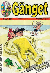 Gänget 1973 nr 1 omslag serier Gänget 1973 nr 1 omslag serier