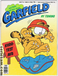 Garfield 1989 nr 2 omslag serier Garfield 1989 nr 2 omslag serier
