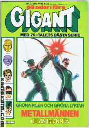 Gigant 1979 nr 2 omslag serier