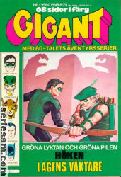 Gigant 1980 nr 1 omslag serier