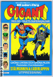 Gigant 1980 nr 2 omslag serier