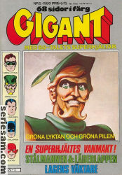 Gigant 1980 nr 5 omslag serier Gigant 1980 nr 5 omslag serier
