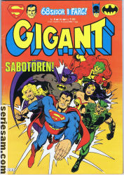 Gigant 1981 nr 6 omslag serier Gigant 1981 nr 6 omslag serier