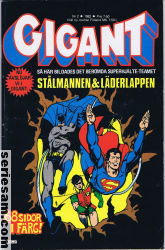 Gigant 1982 nr 2 omslag serier