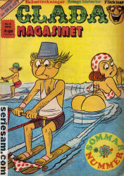 Glada magasinet 1975 nr 6 omslag serier