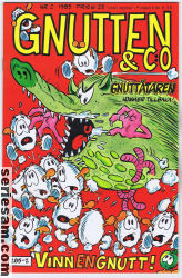 Gnutten & C:O 1985 nr 2 omslag serier Gnutten & C:O 1985 nr 2 omslag serier