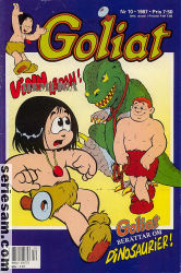 Goliat 1987 nr 10 omslag serier