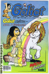Goliat 1987 nr 9 omslag serier