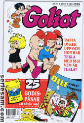 Goliat 1989 nr 3 omslag serier