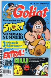 Goliat 1989 nr 7 omslag serier