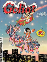 Goliat julalbum 1986 omslag serier Goliat julalbum 1986 omslag serier