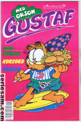 Gustaf 1990 nr 6 omslag serier