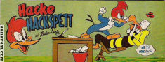 Hacke Hackspett 1954 nr 16 omslag serier Hacke Hackspett 1954 nr 16 omslag serier