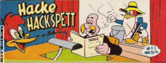 Hacke Hackspett 1955 nr 11 omslag serier Hacke Hackspett 1955 nr 11 omslag serier