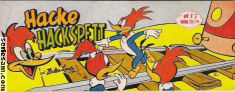 Hacke Hackspett 1955 nr 17 omslag serier Hacke Hackspett 1955 nr 17 omslag serier