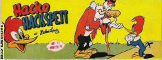 Hacke Hackspett 1955 nr 2 omslag serier Hacke Hackspett 1955 nr 2 omslag serier