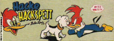 Hacke Hackspett 1955 nr 23 omslag serier Hacke Hackspett 1955 nr 23 omslag serier
