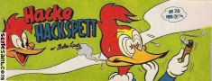 Hacke Hackspett 1955 nr 28 omslag serier Hacke Hackspett 1955 nr 28 omslag serier