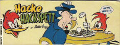 Hacke Hackspett 1955 nr 29 omslag serier Hacke Hackspett 1955 nr 29 omslag serier