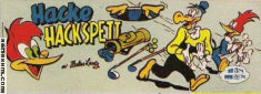 Hacke Hackspett 1955 nr 38 omslag serier Hacke Hackspett 1955 nr 38 omslag serier