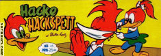 Hacke Hackspett 1955 nr 45 omslag serier Hacke Hackspett 1955 nr 45 omslag serier