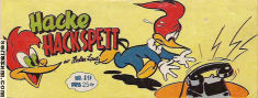 Hacke Hackspett 1955 nr 49 omslag serier Hacke Hackspett 1955 nr 49 omslag serier