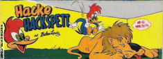 Hacke Hackspett 1955 nr 6 omslag serier Hacke Hackspett 1955 nr 6 omslag serier