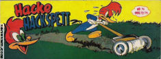 Hacke Hackspett 1955 nr 8 omslag serier Hacke Hackspett 1955 nr 8 omslag serier