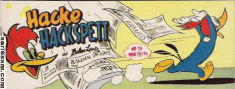 Hacke Hackspett 1955 nr 9 omslag serier Hacke Hackspett 1955 nr 9 omslag serier
