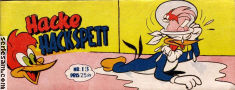 Hacke Hackspett 1956 nr 13 omslag serier Hacke Hackspett 1956 nr 13 omslag serier