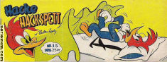 Hacke Hackspett 1956 nr 15 omslag serier Hacke Hackspett 1956 nr 15 omslag serier