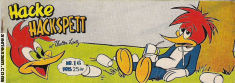 Hacke Hackspett 1956 nr 16 omslag serier Hacke Hackspett 1956 nr 16 omslag serier
