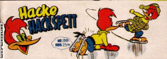 Hacke Hackspett 1956 nr 20 omslag serier Hacke Hackspett 1956 nr 20 omslag serier
