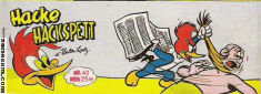 Hacke Hackspett 1956 nr 42 omslag serier Hacke Hackspett 1956 nr 42 omslag serier