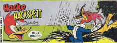 Hacke Hackspett 1956 nr 51 omslag serier Hacke Hackspett 1956 nr 51 omslag serier