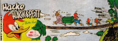 Hacke Hackspett 1958 nr 13 omslag serier Hacke Hackspett 1958 nr 13 omslag serier