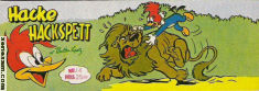Hacke Hackspett 1958 nr 14 omslag serier Hacke Hackspett 1958 nr 14 omslag serier