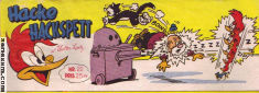 Hacke Hackspett 1958 nr 22 omslag serier Hacke Hackspett 1958 nr 22 omslag serier