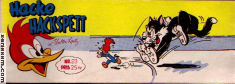 Hacke Hackspett 1958 nr 23 omslag serier Hacke Hackspett 1958 nr 23 omslag serier