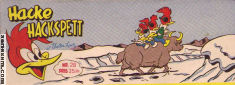 Hacke Hackspett 1958 nr 28 omslag serier Hacke Hackspett 1958 nr 28 omslag serier